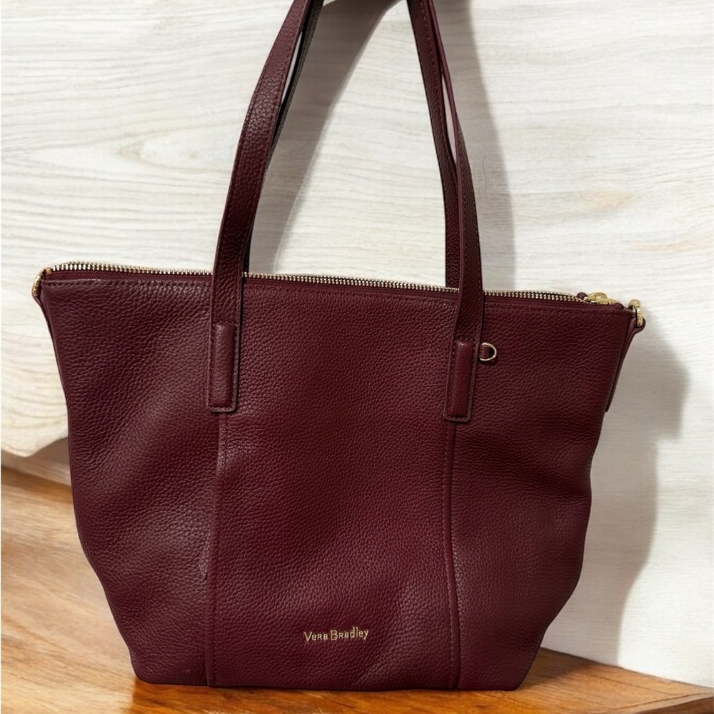 Vera Bradley Leather tote